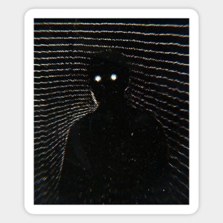 Darkly Silhouette // Dark x mysterious artwork Sticker